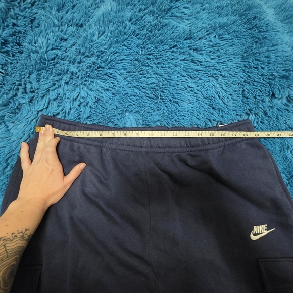 Nike Men's Blue Fleece Cargo Joggers NWT Size XXL - Picture 14 of 14